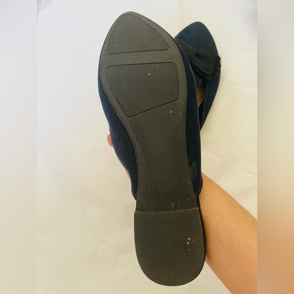 LC LAUREN CONRAD Navy Flat Slip Ons US 8 - Picture 3 of 3